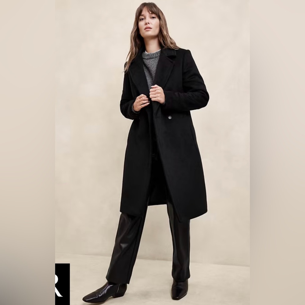 WOOL-BLEND TIMELESS TOPCOAT